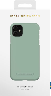 iDeal Of Sweden Fashion Seamless Umschlag Rückseite Silikon Sage Green (iPhone 11) IDFCSS22-I1961-419