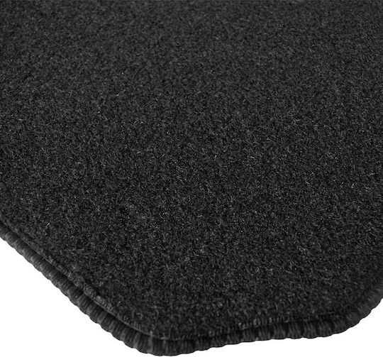Set of Front and Rear Mats 4pcs for Opel Corsa C Black