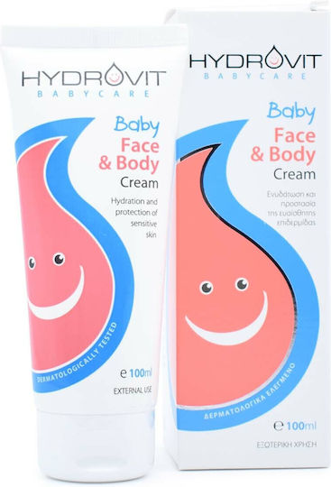 Target Pharma Hydrovit Baby Face & Body Cream Cream for Hydration 100ml