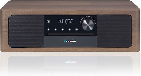 Blaupunkt Ηχοσύστημα 2.0 MS22BT 50W με CD Player και Bluetooth Μαύρο