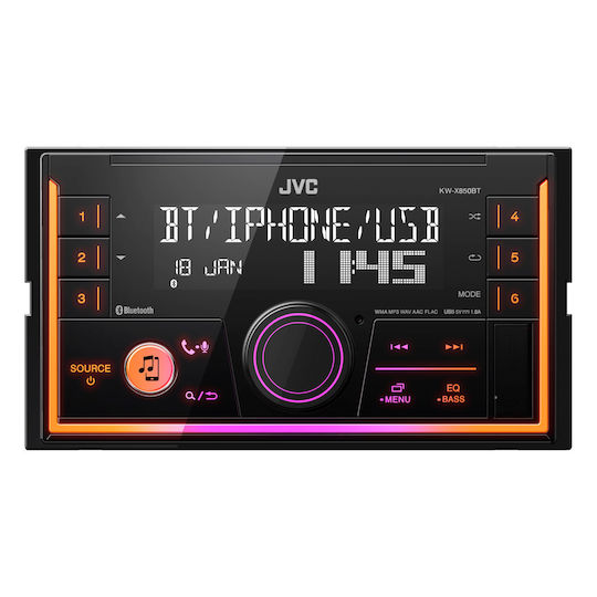 Blaupunkt Ηχοσύστημα Αυτοκινήτου για Honda Jazz (Bluetooth/USB/WiFi/GPS/Apple-Carplay/Android-Auto) με Οθόνη Αφής 10.1"