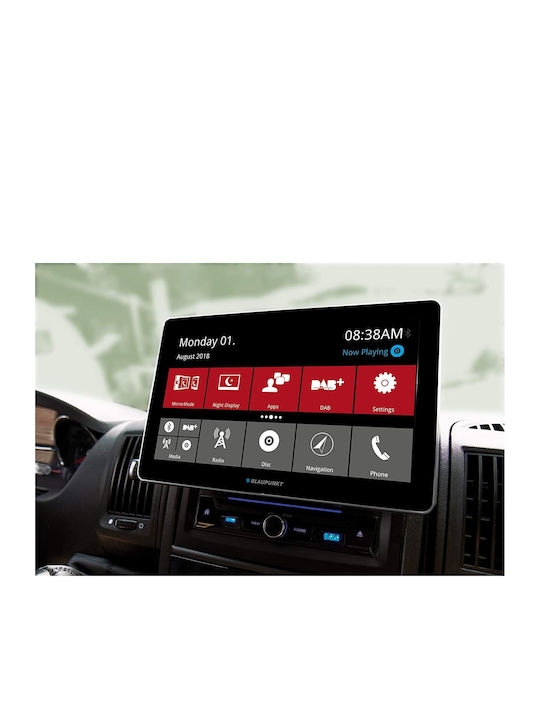 Blaupunkt Auto-Audiosystem für Honda Jazz (Bluetooth/USB/WiFi/GPS/Apple-Carplay/Android-Auto) mit Touchscreen 10.1"