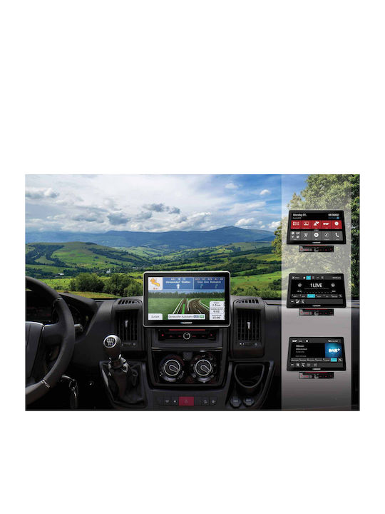 Blaupunkt Auto-Audiosystem für Honda Jazz (Bluetooth/USB/WiFi/GPS/Apple-Carplay/Android-Auto) mit Touchscreen 10.1"