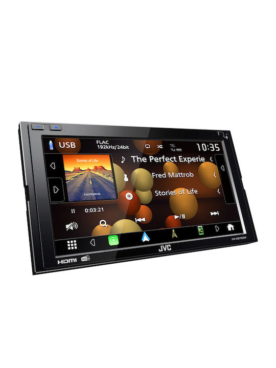 JVC Ηχοσύστημα Αυτοκινήτου 2DIN (Bluetooth/USB) με Οθόνη Αφής 6.8"