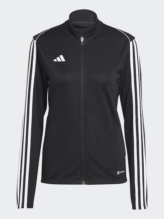 Tiro 23 League Women's Cardigan with Zipper Black