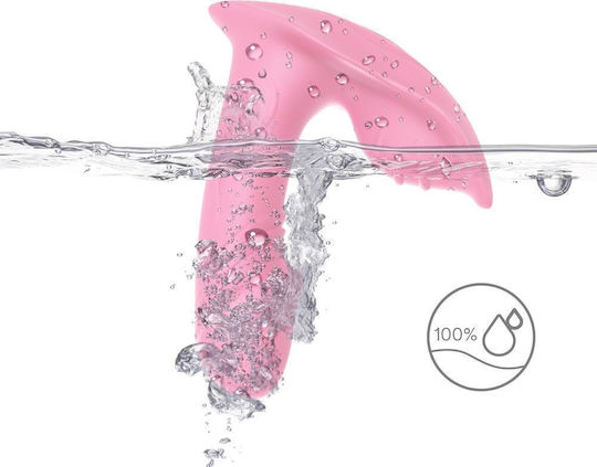 Kinksters Clitoral Vibrator cu Telecomandă Vibrator de chiloți - Whistle 9.6cm Roz