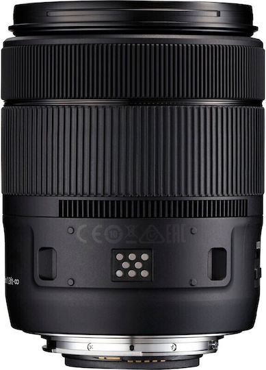 Canon Crop Obiectiv Foto EF-S 18-135mm f/3.5-5.6 IS USM Nano Zoom standard / Tele Zoom / Zoom cu unghi larg pentru Montura Canon EF-S Black