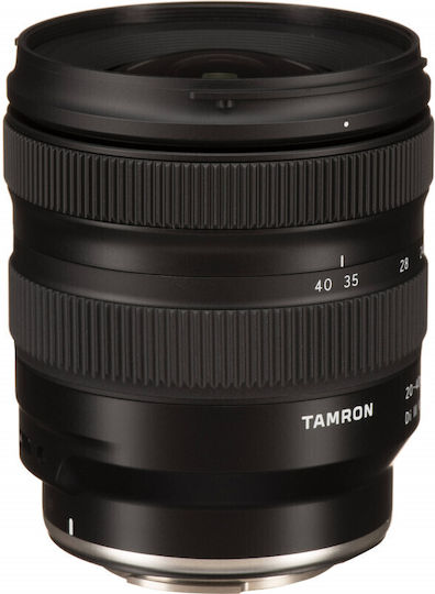 Tamron Full Frame Φωτογραφικός Φακός 20-40mm F/2.8 Di III VXD Wide Angle για Sony E Mount Μαύρος