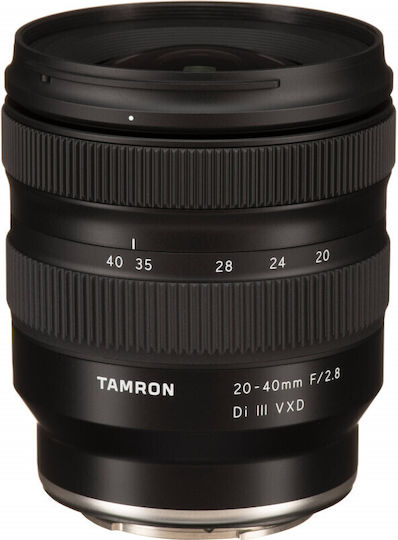 Tamron Full Frame Φωτογραφικός Φακός 20-40mm F/2.8 Di III VXD Wide Angle για Sony E Mount Μαύρος