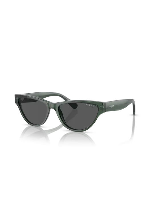 Vogue Sonnenbrillen mit Grün Rahmen und Gray Linse VO5513S 3004/87
