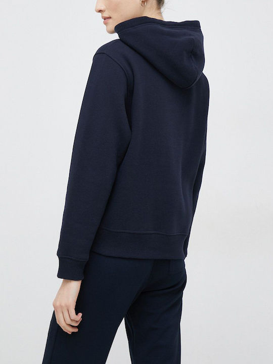 Women's Sweatshirt Hooded Navy Blue