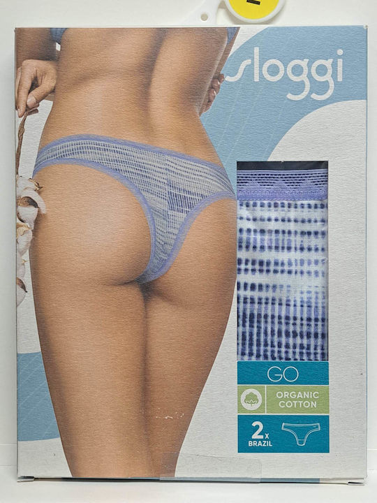 Go H Βαμβακερά Damen Brasilien 2Pack Blau