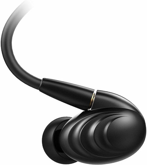 Fiio Ακουστικά Ψείρες In Ear F9 Μαύρα