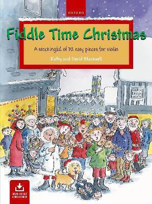 Oxford Fiddle Time Christmas for Violin Παιδική Παρτιτούρα για Βιολί + CD