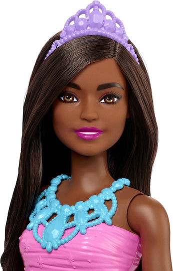 Barbie Purple Dress Dark Skin Doll Doll Dreamtopia for 3+ years+ Years
