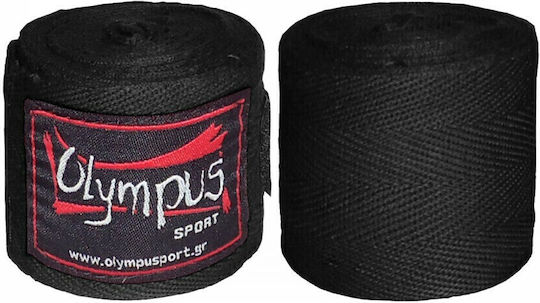 Olympus Sport Martial Arts Hand Wrap 4.5m Black 521113
