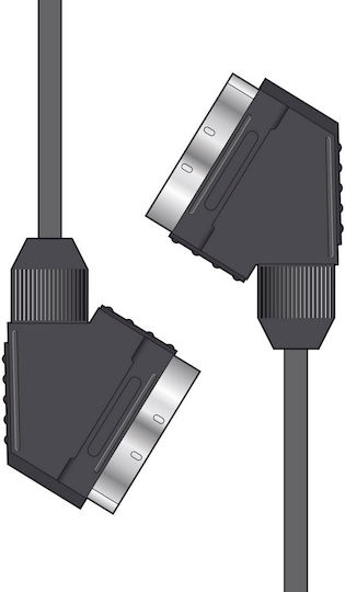AvLink Καλώδιο Scart male - Scart male 1.5m Μαύρο 112.170UK