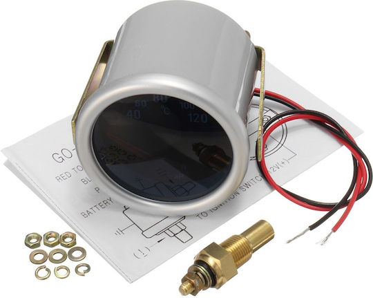 Car Water Temperature Analog Instrument 52mm Car Temperature