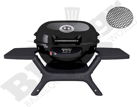 Outdoorchef Minichef Tischplatte Elektrogrill Grill 2000W mit Deckel und einstellbarem Thermostat 39.5cmx39.5cmcm