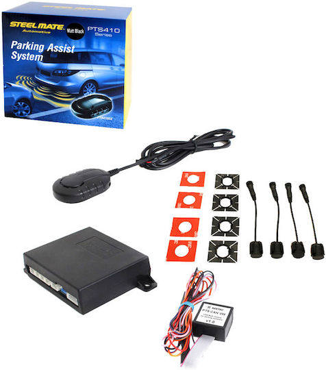 Steelmate Σύστημα Παρκαρίσματος Αυτοκινήτου με Buzzer και 4 Αισθητήρες Vw Golf - Polo 6R/6C / Seat Leon / Skoda Octavia σε Μαύρο Χρώμα