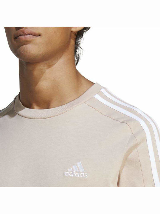 Essentials 3-Stripes Tricou Alb