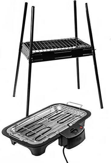 Camry With Legs Electric Grill Grill 2000W with Adjustable Thermostat 37cmx21cmcm