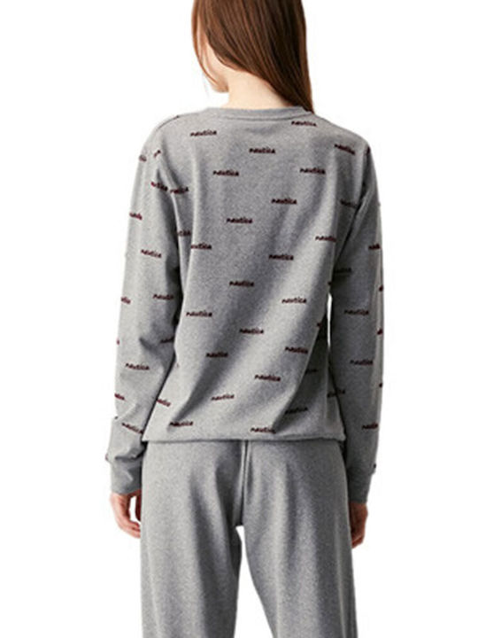 Nautica Winter Women's Pyjama Set Gray