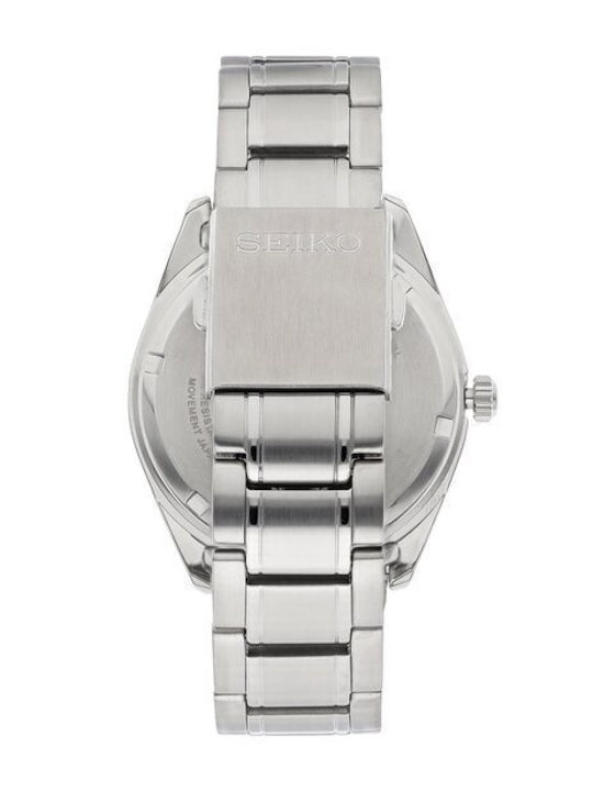 Seiko Conseptual Men's Watch 40.2mm Battery with Silver Metal Bracelet