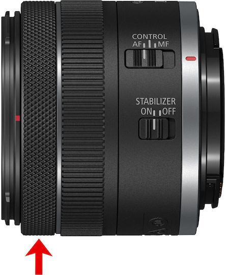 Canon Full Frame Φωτογραφικός Φακός RF 24-50mm f/4.5-6.3 IS STM Standard Zoom για Canon RF Mount Μαύρος