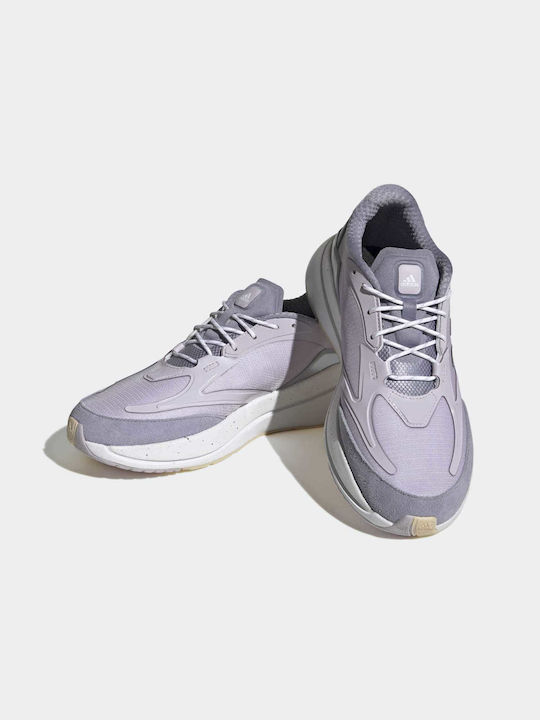 Adidas Brevard Γυναικεία Αθλητικά Παπούτσια Running Silver Dawn / Silver Violet / Sand Strata