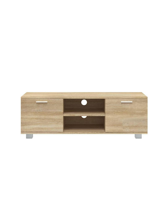 Έπιπλο Τηλεόρασης Μπεζ Μ120xΠ40.5xΥ35cm