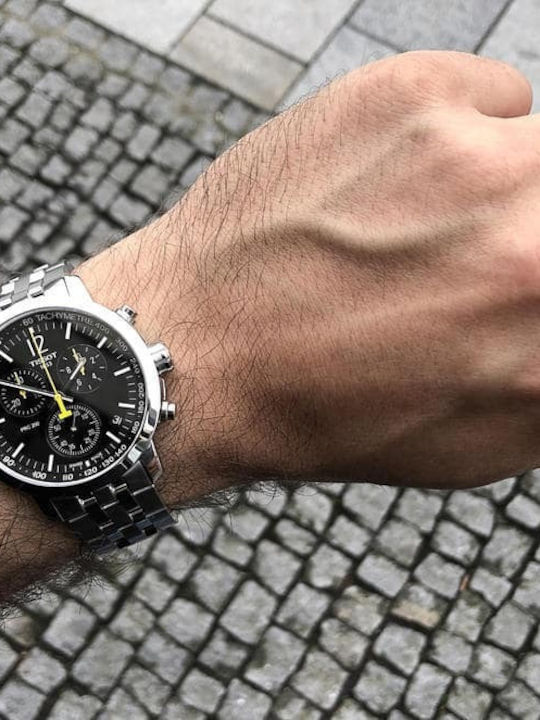 Tissot Ρολόι Μπαταρίας με Μεταλλικό Μπρασελέ Tissot Ρολόι Μπαταρίας με Μεταλλικό Μπρασελέ