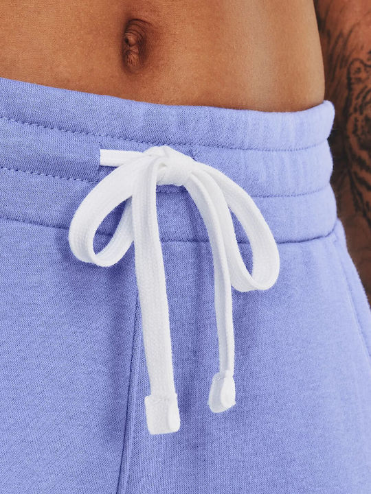 Rival Παντελόνι Φόρμας με Λάστιχο Fleece Violet