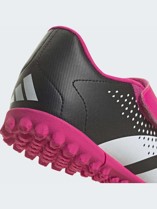 Predator Accuracy.4 TF Kinder Fußballschuhe und Stollenschuhe mit Rasen Core Black / Cloud White / Team Shock Pink 2