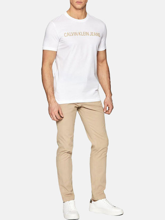 Παντελόνι Chino Ελαστικό σε Slim Εφαρμογή Light Tan