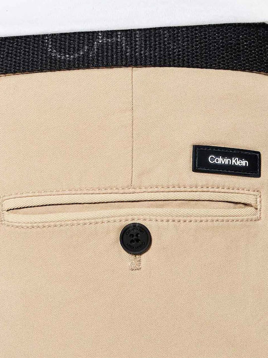 Παντελόνι Chino Ελαστικό σε Slim Εφαρμογή Light Tan
