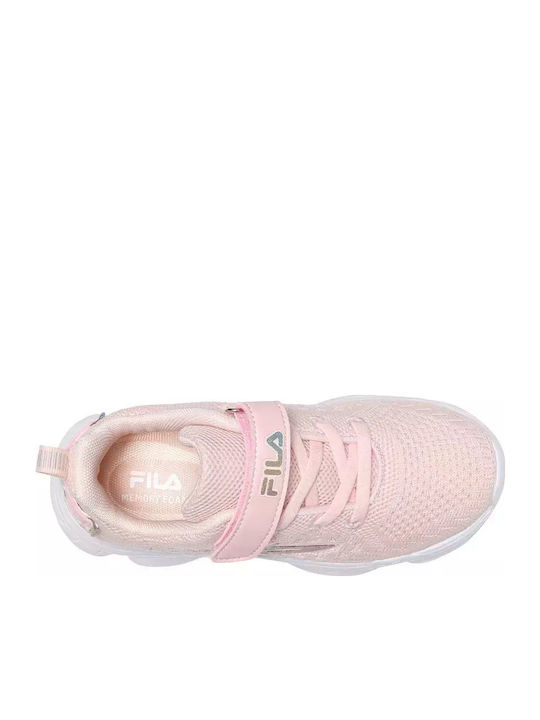 Memory Musha Παιδικά Sneakers Ανατομικά με Σκρατς Ροζ