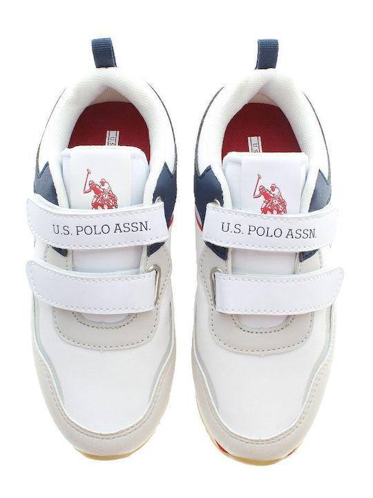 Παιδικά Sneakers με Σκρατς Λευκά