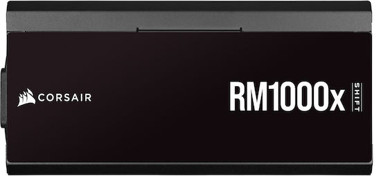 Corsair RM1000x Shift 1000W Μαύρο Τροφοδοτικό Υπολογιστή Full Modular 80 Plus Gold