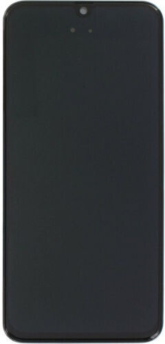 Οθόνη mit Touch-Mechanismus und Rahmen für Galaxy A40 (Schwarz)