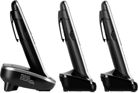 Panasonic KX-TGJ323 Cordless Phone Trio Black
