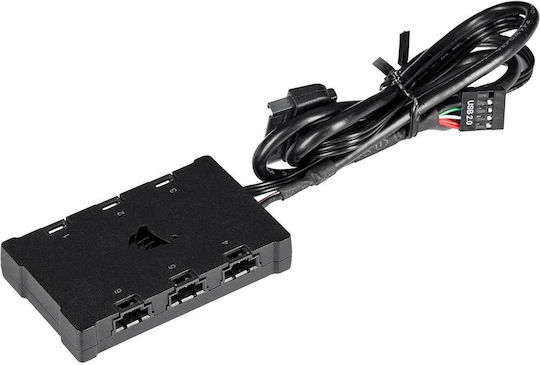 Corsair AF120 Elite 4-Pin PWM RGB Lighting Case Fan 3-pack