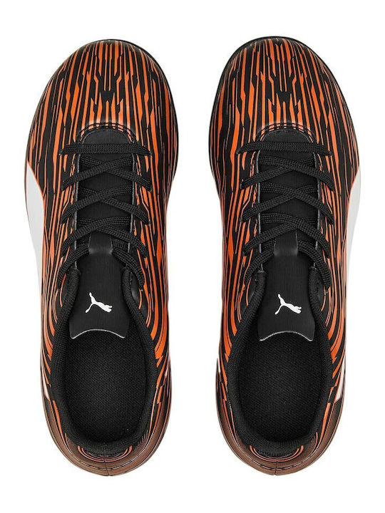 Rapido III Kids Turf Soccer Shoes Black / Orange