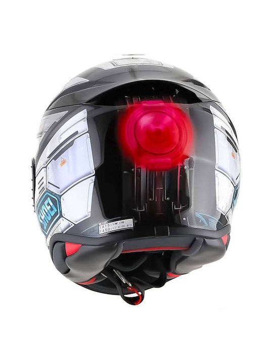 Shoei NXR2 Fortress TC-6 Motorcycle Helmet Full Face ECE 22.06 1390gr with Pinlock