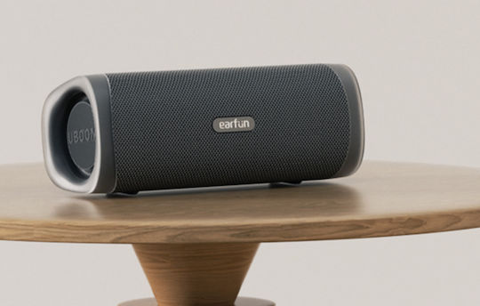 Earfun Uboom L Wasserdicht Bluetooth-Lautsprecher 28W mit Akkulaufzeit bis zu 16 Stunden Schwarz