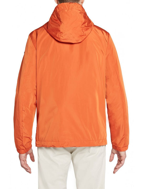 Geox Herren Jacke Lässig Orange