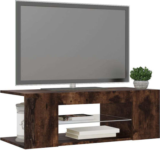 TV-Ständer mit LED-Beleuchtung Braune M90xT39xH30cm