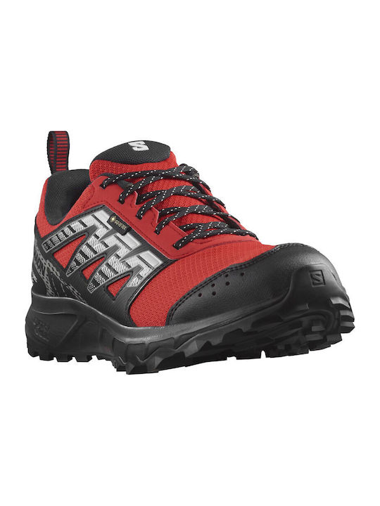 Wander GTX Sport Shoes Trail Running Red Waterproof with Gore-Tex Membrane