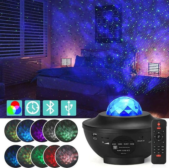 Bluetooth Dekorative Lampe Party Licht Schwarz