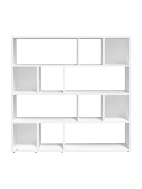 Bibliothek Weiß 105x24x102cm